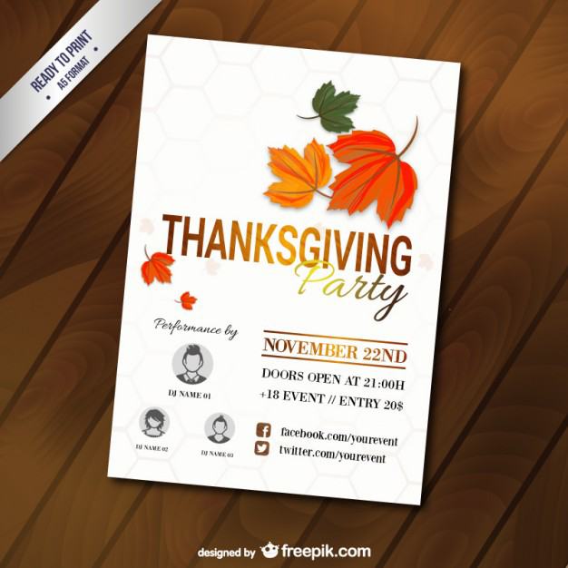 Free Printable Thanksgiving Cards in PDF